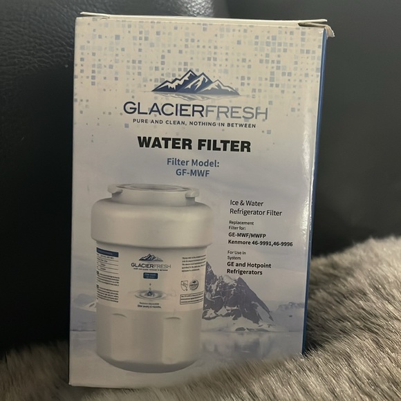Brand New in Box $15 GLACIER FRESH GF-MWF Water Filter for GE Refrigerators - Picture 6 of 9